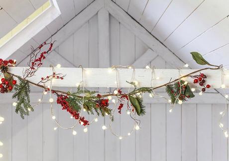 tendencia luces y guirnaldas de navidad