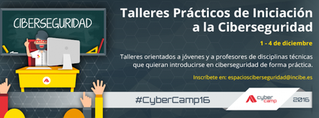 Cybercamp 2016: del 1 al 4 de Diciembre en León