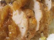 Roti pollo cebolla caramelizada