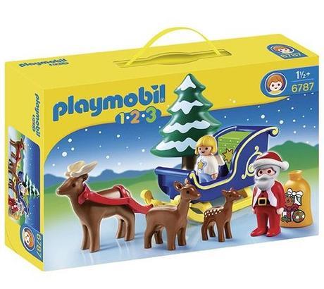 Playmobil Navidad Colección 1.2.3 Trineo de Papá Noel