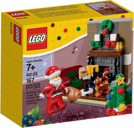 Lego Papa Noel visita