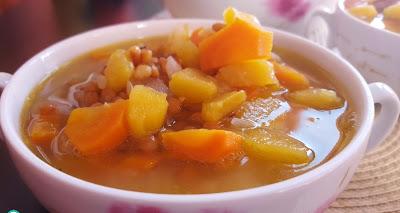 Potaje de lentejas con verduras