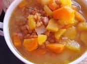 Potaje lentejas verduras