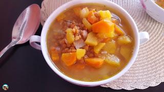 Potaje de lentejas con verduras