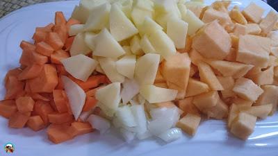 Potaje de lentejas con verduras