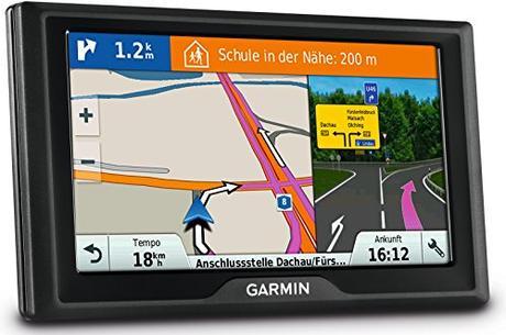 Garmin-Drive-60-EU-LMT-Navegador-GPS-pantalla-tctil-de-61-Garmin-Real-Directions-indicador-de-carril-negro