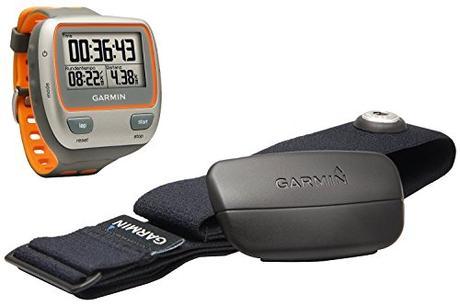 Garmin-Forerunner-310XT-Reloj-GPS-para-triatletas-Gris-y-Naranja