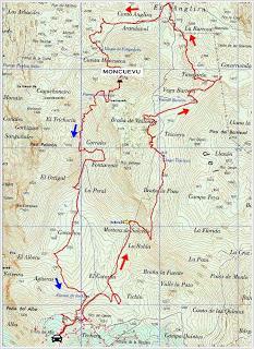 AA.RR. Alba (La Texera)-Val.longo-L' Angliru-Moncuevu-Covachos