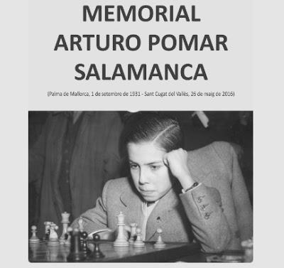 I Memorial Arturo Pomar Salamanca, Barcelona 2016