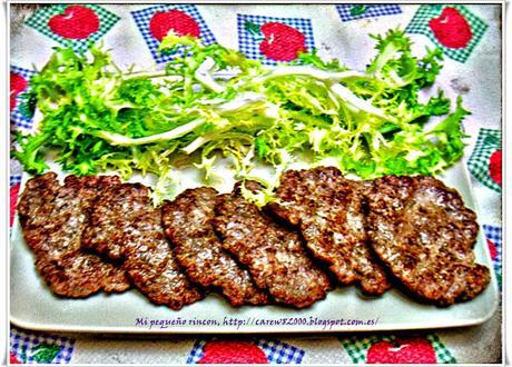 Hamburguesas caseras