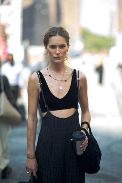 suspender fashion street style 10