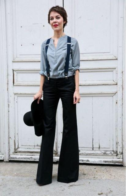 suspender fashion street style 3