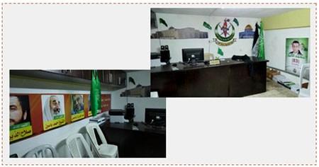 Fotografías de los líderes destacados de Hamás en la exposición de la facción islámica de la Universidad al Quds en Abu Dis, antes de la actividad de las fuerzas de Tzáhal (asdaapress, 19 de noviembre de 2016)