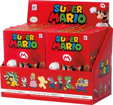 Llegará una colección de pins a Australia de Super Mario Bros.