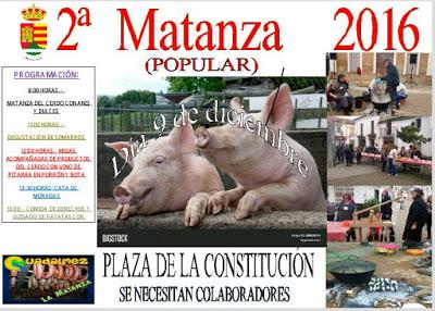 Guadalmez celebra su II Matanza Popular