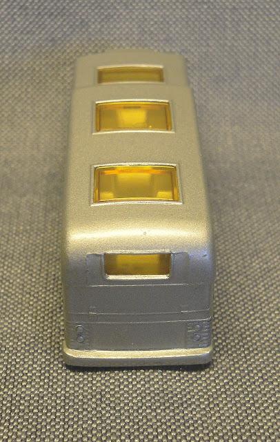 Un ómnibus Greyhound de Matchbox