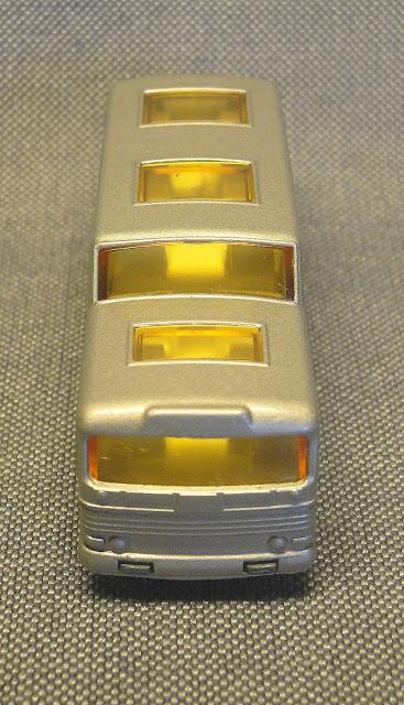 Un ómnibus Greyhound de Matchbox