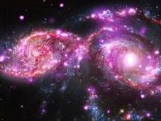 Supergalaxias colisión