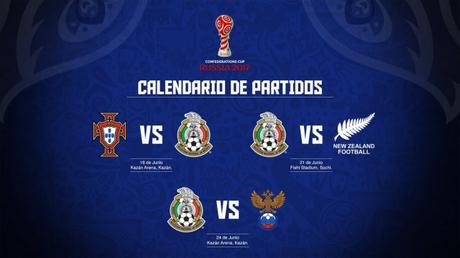 Así quedaron los Grupos para la Copa Confederaciones Rusia 2017