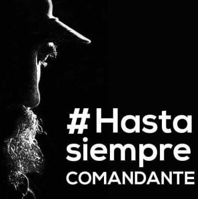 Nota de prensa sobre honras fúnebres del Comandante en Jefe Fidel Castro Ruz