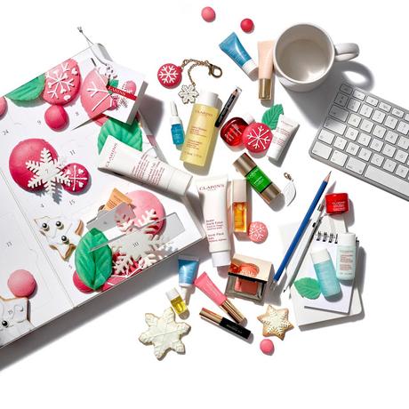 calendario adviento, clarins