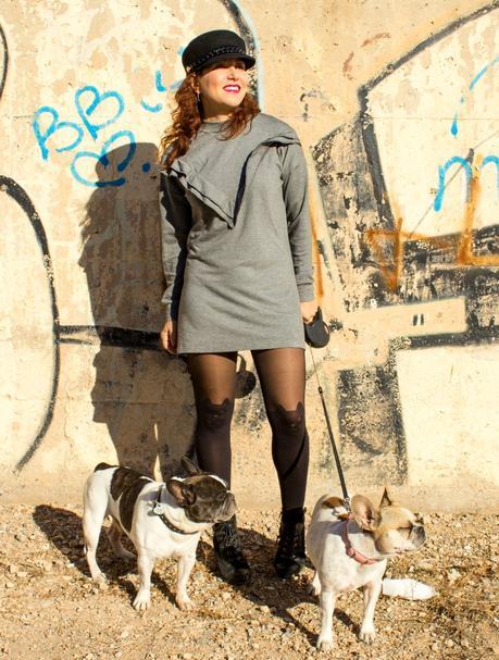 melange_boutique_fashion_blog_de_moda_vestido_sudadera_volantes_shein_sheinside_medias_gato_calzedonia_biker_perfecto_tachuelas_cuero_mango_gorra_capitan