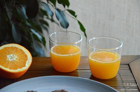 Galletas de Chocolate y Naranja Confitada