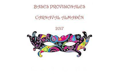 Bases provisionales Carnaval de Almadén 2017
