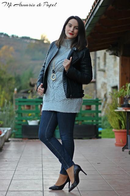 Outfit: Ideas para Vestir un Jersey Largo