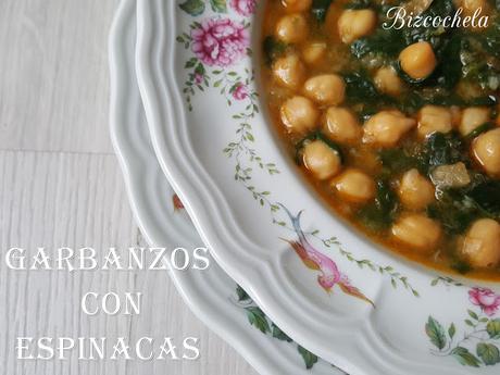 GARBANZOS CON ESPINACAS