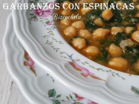 GARBANZOS CON ESPINACAS