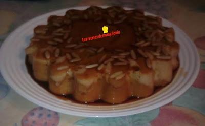 FLAN DE PIÑONES DE MI AMIGA CHELO
