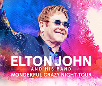 Elton John, el 18 de julio de 2017 en Las Palmas de Gran Canaria