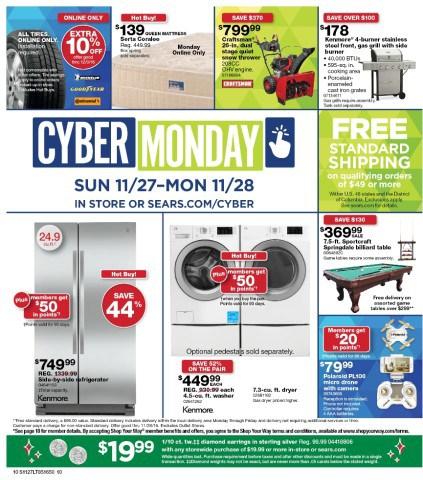 Ofertas de Sears para el Cyber Monday 2016