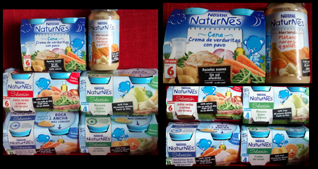 Nestlé Naturnés Potitos papillas alimentación infantil Nestlé Naturnés Potitos papillas alimentación infantil