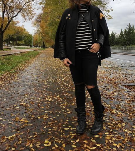 MILITARY CAPE (DIY).-