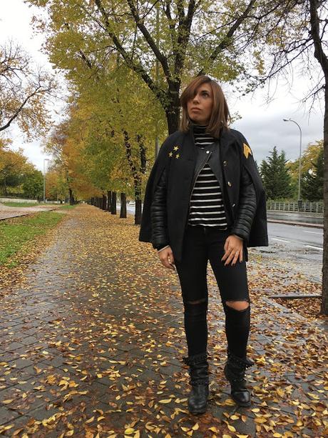 MILITARY CAPE (DIY).-