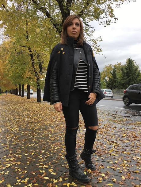 MILITARY CAPE (DIY).-