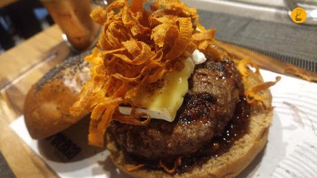 Hamburguesa Brie La Bistroteca Madrid