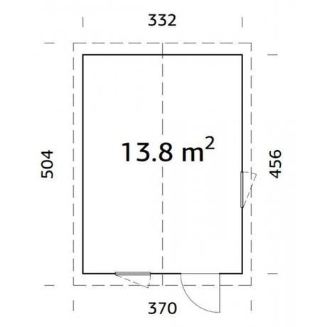 Montaje de una casa de madera nórdica