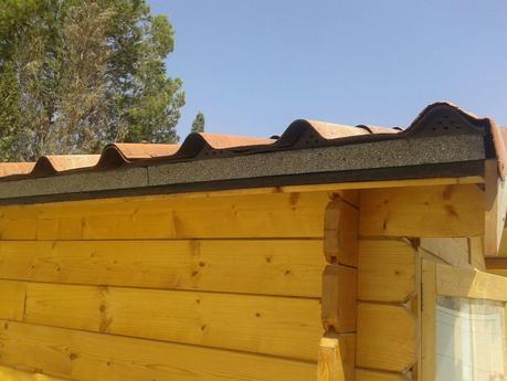 Aislar térmicamente el techo de una caseta de madera
