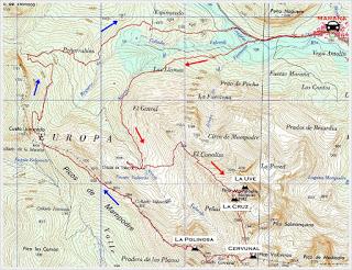 Maraña-Peña la Cruz-Cervunal-La Polinosa