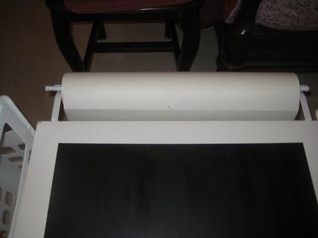 DYD mesa pizzarra CON ACCESORIOS