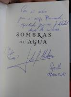 Sombras de agua. Félix G. Modroño.