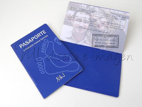 Invitaciones de Boda Pasaporte + Tarjeta de Embarque