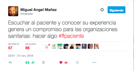 La participación de los pacientes en el Sistema Nacional de Salud #JornadaAGP @manyez