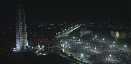 Multitudinaria despedida popular a Fidel Castro [+ resumen]