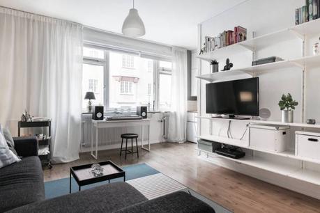 mini pisos distribución diáfana diseño interiores decoración mini pisos cocinas pequeñas mini blog decoración nórdica 