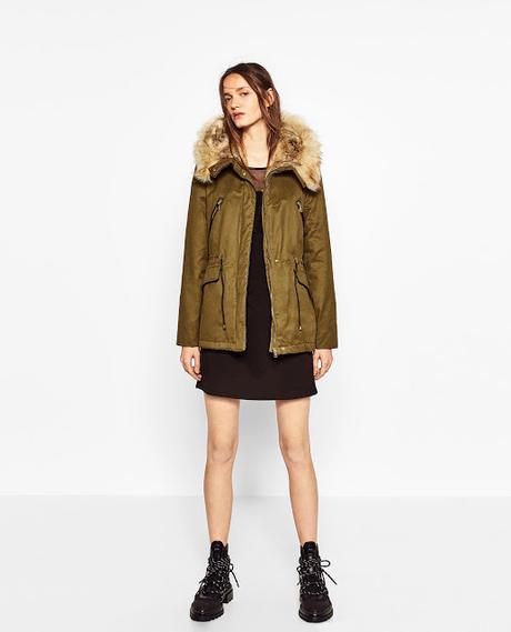 AUTUMN TREND; PARKA CON PELO.-