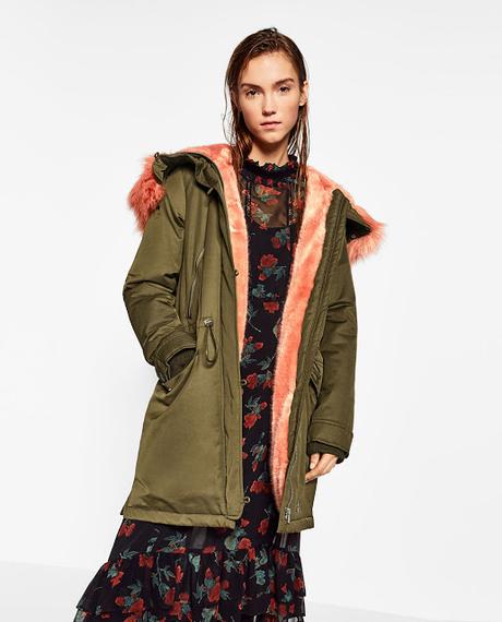 AUTUMN TREND; PARKA CON PELO.-